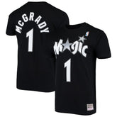 Tracy McGrady Orlando Magic Hardwood Classics Stitch Name & Number T-Shirt - Black outlet