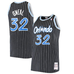 Shaquille O'Neal Orlando Magic Big & Tall Hardwood Classics Jersey - Black on sale