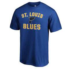 St. Louis Blues Fanatics Team Victory Arch T-Shirt - Blue T-shirts