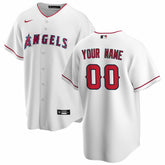Los Angeles Angels Home Replica Custom Jersey White