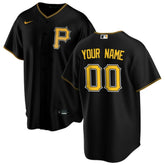 Pittsburgh Pirates Alternate Replica Custom Jersey Black