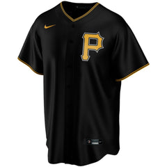 Pittsburgh Pirates Alternate Replica Custom Jersey Black