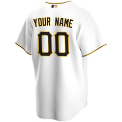 Pittsburgh Pirates Home Replica Custom Jersey White