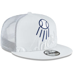 Los Angeles Dodgers Elements Trucker 9FIFTY Snapback Hat White
