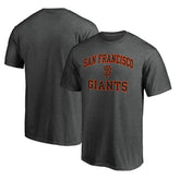 San Francisco Giants Heart & Soul T-Shirt Heather Charcoal