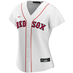 Boston Red Sox Women's Home Replica Custom Jersey White