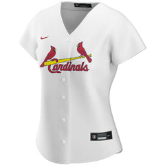 St. Louis Cardinals Women's Home Replica Custom Jersey White