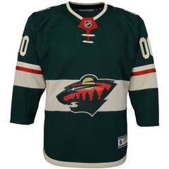 Minnesota Wild Youth Home Premier Custom Jersey - Green Jerseys
