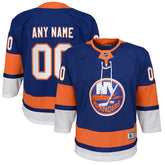 New York Islanders Youth Home Premier Custom Jersey - Blue Jerseys
