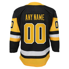 Pittsburgh Penguins Youth Home Premier Custom Jersey - Black Jerseys