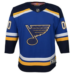 St. Louis Blues Youth Home Premier Custom Jersey - Blue Jerseys