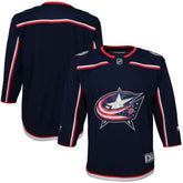 Columbus Blue Jackets Youth Home Premier Jersey - Navy Jerseys