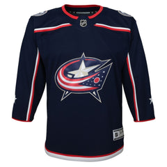 Columbus Blue Jackets Youth Home Premier Jersey - Navy Jerseys