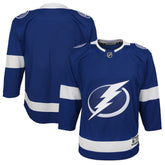Tampa Bay Lightning Youth Home Blank Premier Jersey - Blue Jerseys