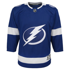 Tampa Bay Lightning Youth Home Blank Premier Jersey - Blue Jerseys