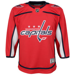 Washington Capitals Youth Home Blank Premier Jersey - Red Jerseys