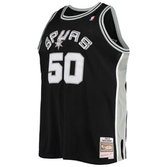 David Robinson San Antonio Spurs 1998/99 Big & Tall Hardwood Classics Swingman Jersey - Black for sale