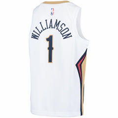 Zion Williamson New Orleans Pelicans Youth Swingman Player Jersey - Association Edition - White online