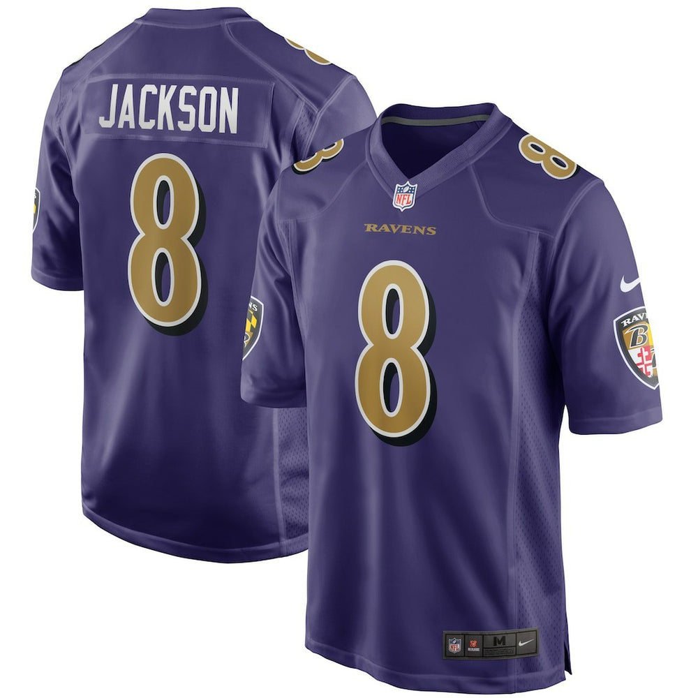Lamar Jackson Baltimore Ravens Alternate Game Jersey - Purple for sale