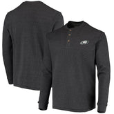 Philadelphia Eagles Dunbrooke Logo Maverick Thermal Henley Long Sleeve T-Shirt - Charcoal on sale