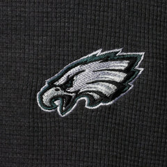 Philadelphia Eagles Dunbrooke Logo Maverick Thermal Henley Long Sleeve T-Shirt - Charcoal on sale