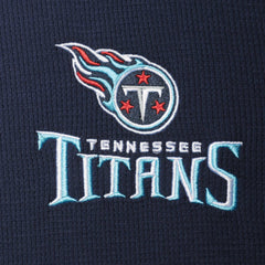 Tennessee Titans Dunbrooke Logo Maverick Thermal Henley Long Sleeve T-Shirt - Navy cheap