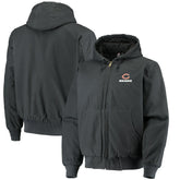 Chicago Bears Dunbrooke Dakota Cotton Canvas Hooded Jacket - Navy outlet