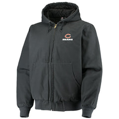 Chicago Bears Dunbrooke Dakota Cotton Canvas Hooded Jacket - Navy outlet