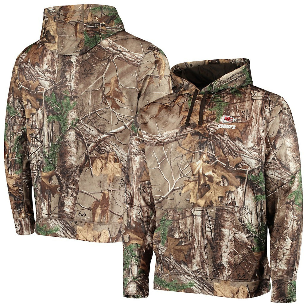 Kansas City Chiefs Dunbrooke Circle Champion Tech Fleece Pullover Hoodie - Realtree Camo discount