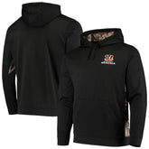 Cincinnati Bengals Dunbrooke Logo Ranger Pullover Hoodie - Black/Realtree Camo on sale