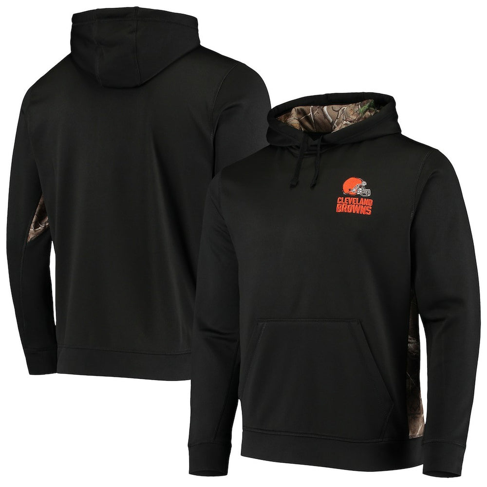 Cleveland Browns Dunbrooke Logo Ranger Pullover Hoodie - Black/Realtree Camo cheap
