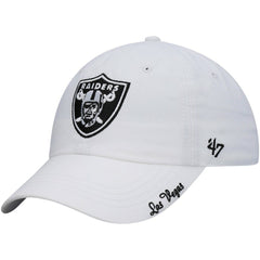Las Vegas Raiders '47 Women's Miata Clean Up Primary Adjustable Hat - White online