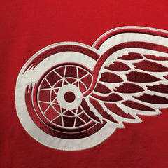 Gordie Howe Detroit Red Wings '47 Retired Player Name & Number Lacer Pullover Hoodie - Red Hoodies