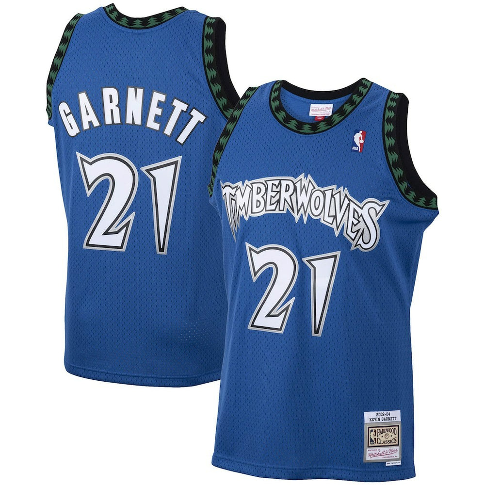 Kevin Garnett Minnesota Timberwolves 2003/04 Hardwood Classics Swingman Jersey - Blue discount