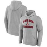 Arizona Diamondbacks MTO Label Heart & Soul Pullover Hoodie Heather Gray