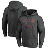 New York Mets MTO Label Heart & Soul Pullover Hoodie Charcoal