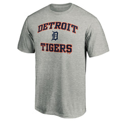 Detroit Tigers MTO Label Heart & Soul T-Shirt Heather Gray