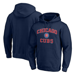 Chicago Cubs Heart & Soul Pullover Hoodie Navy