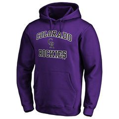Colorado Rockies Heart & Soul Pullover Hoodie Purple