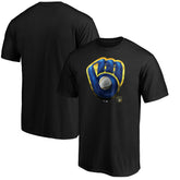 Milwaukee Brewers Midnight Mascot T-Shirt Black
