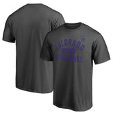 Colorado Rockies Iconic Primary Pill T-Shirt Charcoal
