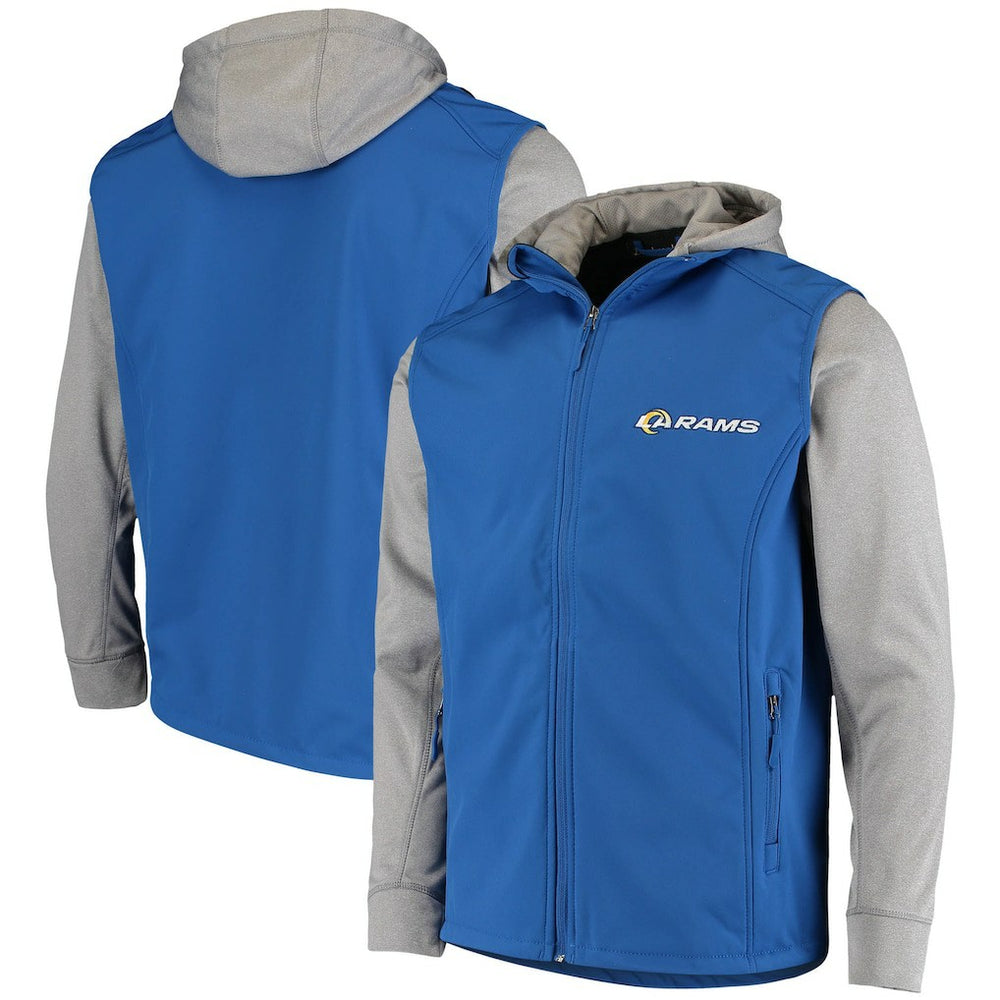 Los Angeles Rams Dunbrooke Alpha Full-Zip Jacket - Royal/Gray for sale