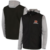 Cincinnati Bengals Dunbrooke Alpha Full-Zip Jacket - Black/Gray on sale