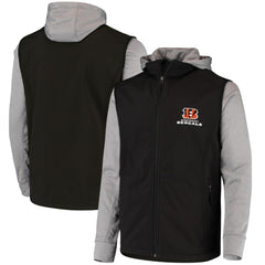 Cincinnati Bengals Dunbrooke Alpha Full-Zip Jacket - Black/Gray on sale