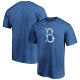 Brooklyn Dodgers Cooperstown Collection True Classics Throwback Logo Tri-Blend T-Shirt Royal