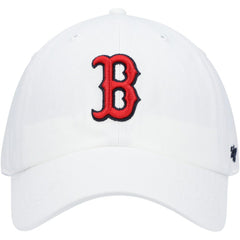 Boston Red Sox Clean Up Adjustable Hat White