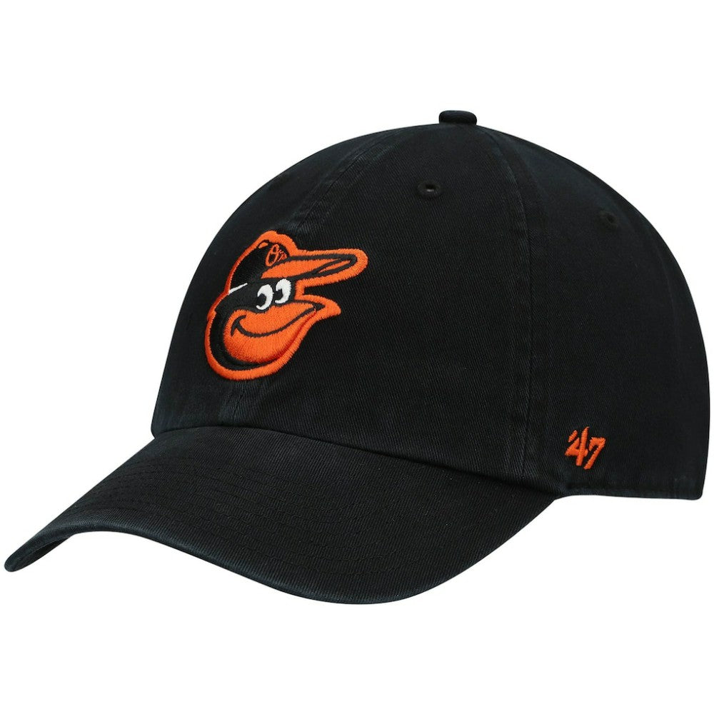 Baltimore Orioles Clean Up Adjustable Hat Black