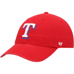 Texas Rangers Clean Up Adjustable Hat Red