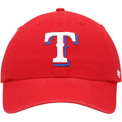 Texas Rangers Clean Up Adjustable Hat Red
