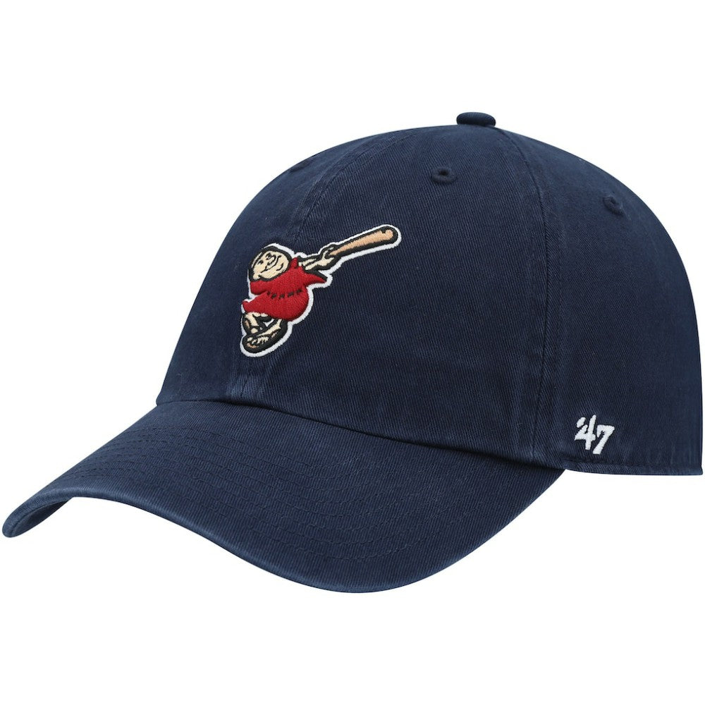 San Diego Padres Logo Cooperstown Collection Clean Up Adjustable Hat Navy
